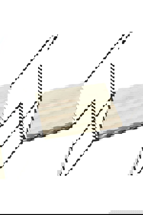 Living and Home Modern Classic Stable Hexagon Wall Shelf with Iron Frame