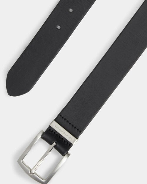 Tommy Hilfiger Denton 3.5" Corp Mens Belt - Black