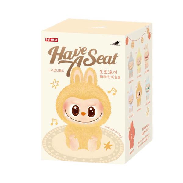 Pop Mart Plushie Labubu THE MONSTERS Have a Seat - Vinyl Plush Pendant Blind Box