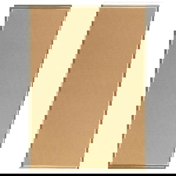 Asiatic Bordo Herringbone Jute Khaki Rug