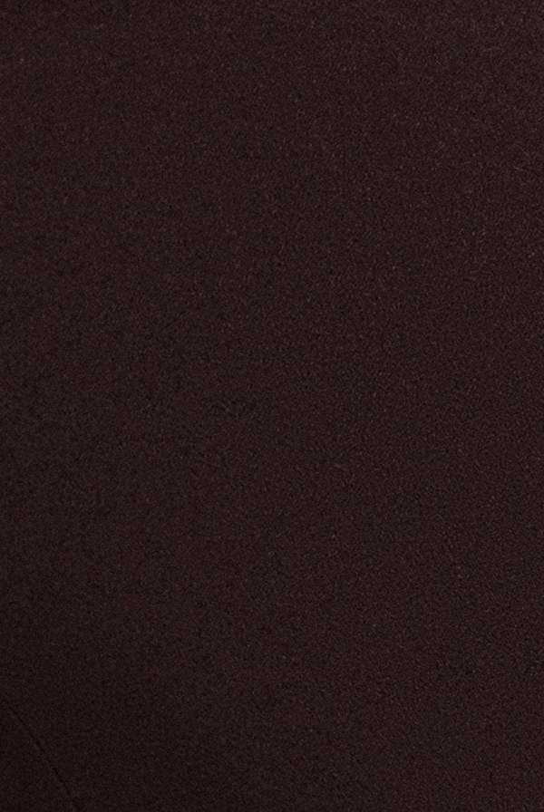 Scuba & Velvet Satin Halterneck Midi Dress With Back Sash - Brown DR5022