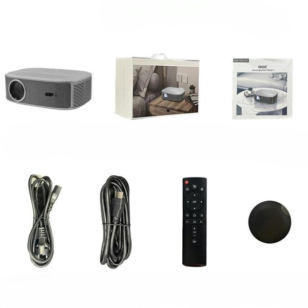 Everycom LCD projector Full HD 1080p – 900 ANSI lumens, 45-200 inches, Android 12, Dolby Audio, WiFi 6, autofocus