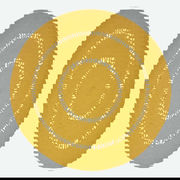 HOMESCAPES Crochet Braided Rug