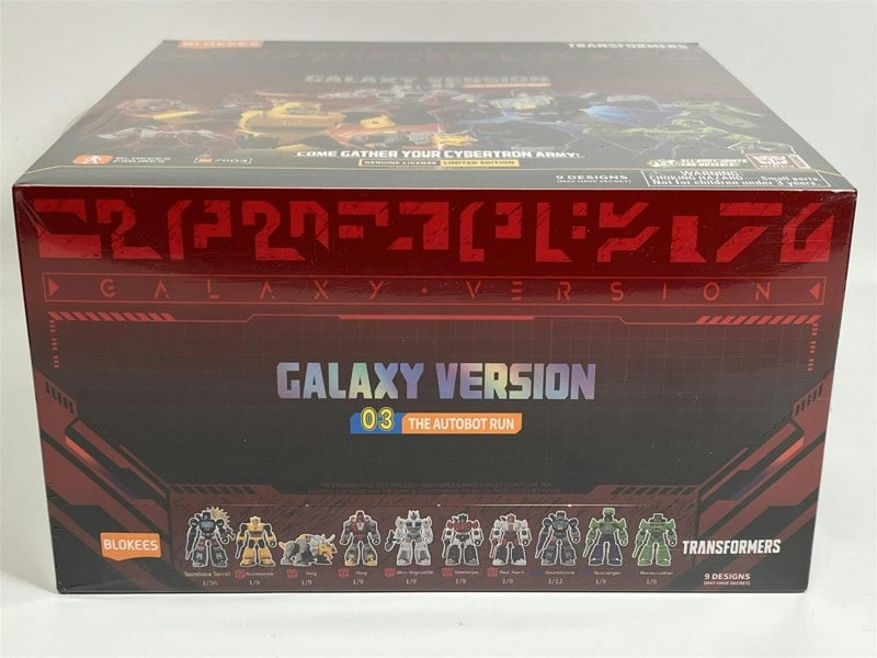 Blokees Transformers 9 Model Kits Galaxy Version 03 The Autobot Run Assortment 12cm - 71103