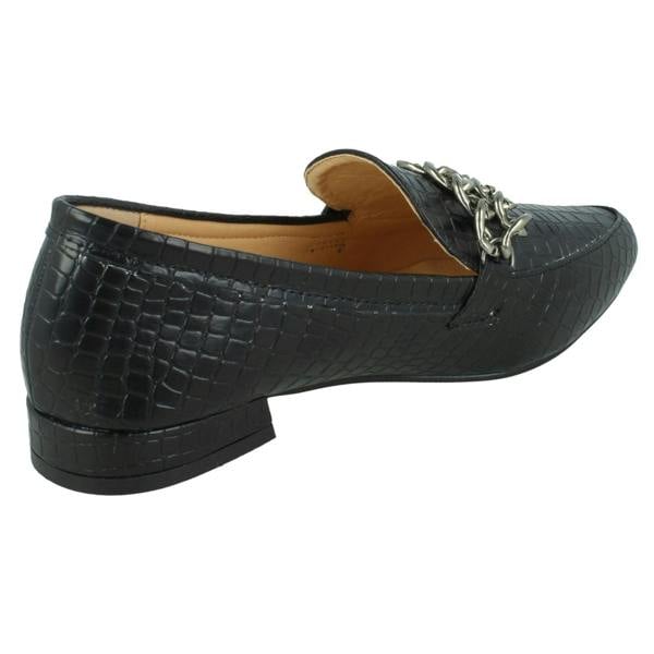 Spot On Ladies Spot On Wide Fit Loafers F80534