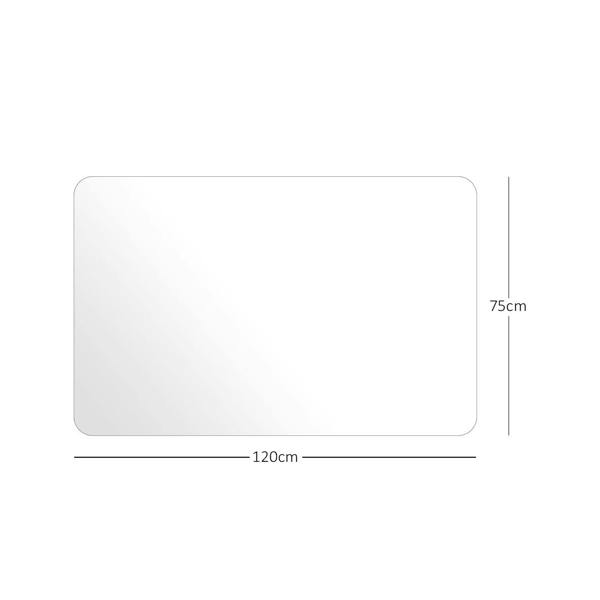 Nicoman Chair Mat for Hard Floors - Transparent