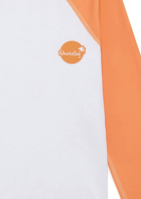 BOARDIES Tangerine Rash Guard