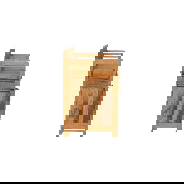 Artisan Furniture Solid Wood Oxford Oak-ish 2 Drawer Storage Bench