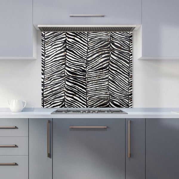 Warren Reed - Designer Zebra Pattern Kitchen Splashback