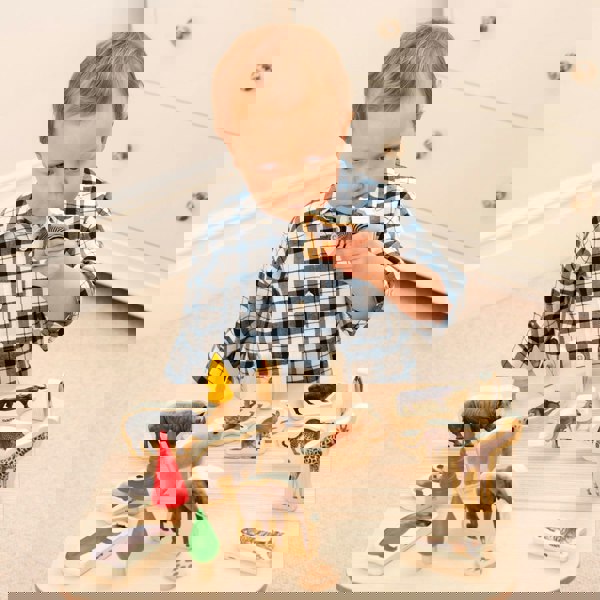 tickit Wooden Wild Animal Blocks