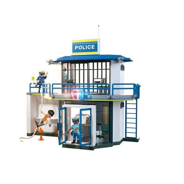 Playmobil Police Station with Investigation Room - 71874 Playset