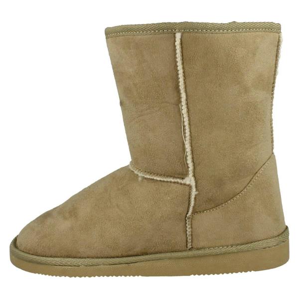 Spot On Ladies Spot On Faux Fur Lined Winter Boots