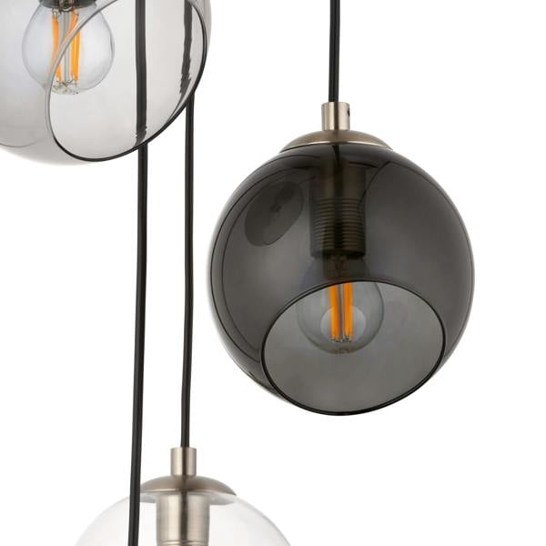 Pagazzi Lighting Branco Multi Light Ceiling Light Pendant