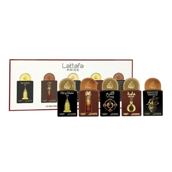 Lattafa Unisex Perfume Lattafa Pride Collection No. 4 Eau de Parfum Unisex Fragrance Gift Set (5 x 20ml)