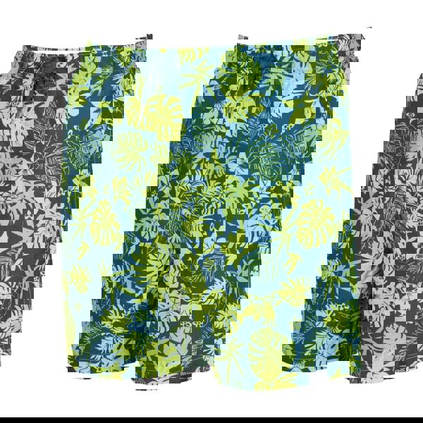 Regatta Mens Loras Hawaiian Swim Shorts - Moroccan Blue - 