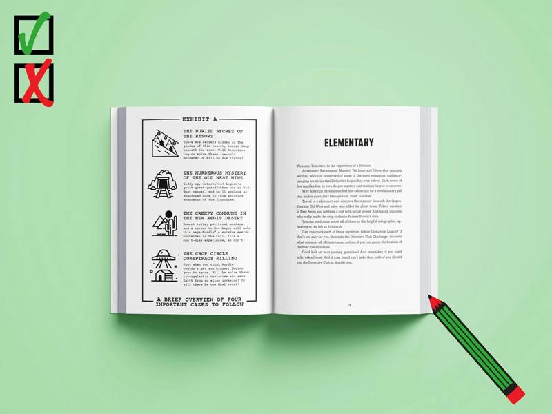 Murdle: Even More Killer Puzzles Book 3 by G. T. Karber | 100 Murder Mystery Logic Puzzles | Detective Crime Brain Teaser Book
