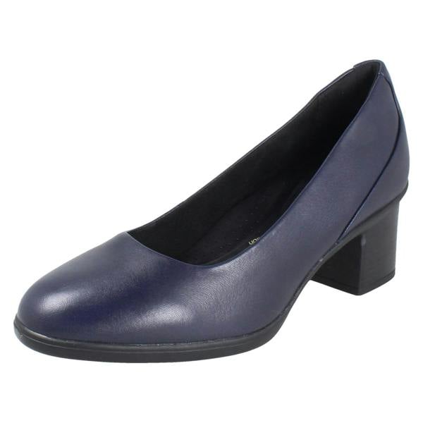 Clarks Ladies Clarks Court Shoes - Shaya Poppy