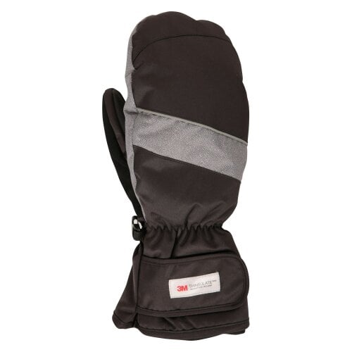 Mountain Warehouse Mens Pinnacle Extreme Waterproof Ski Mittens - Grey