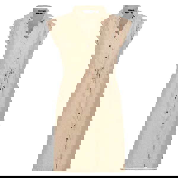 Regatta Womens Rura Lightweight Button Detail Shirt Dress - SesameLinen