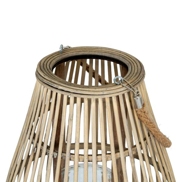 Medium Ellipse Lantern With Glass Holder