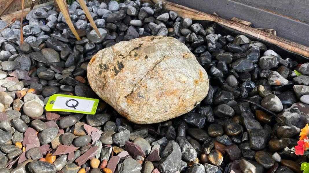 Drilled Natural Bouler Q Water Feature