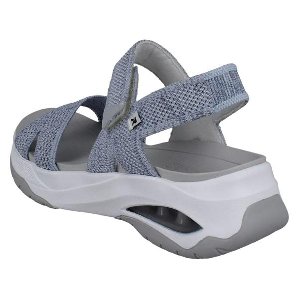 Rieker Ladies Rieker Sport Knit Wedge Sandals W3152