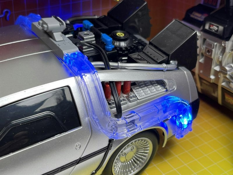 Jada Back To The Future Time Machine RC Silver 1:16 Scale Jada 253256004