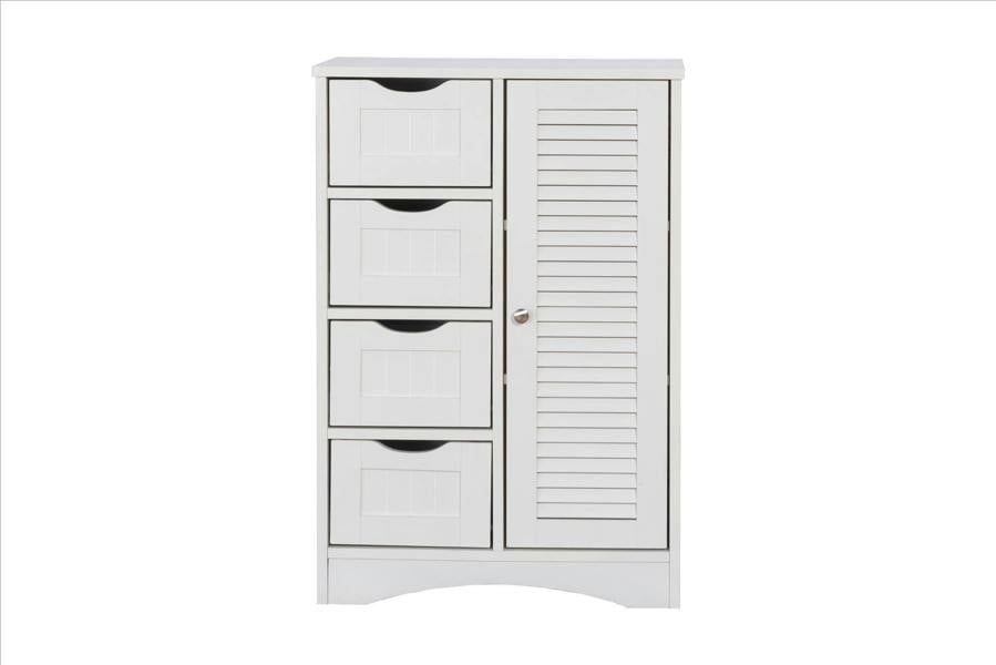 Timber Art Design Modern Freestanding Bathroom Storage Cabinet Unit
