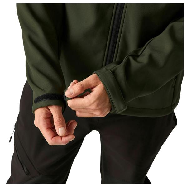 Regatta Mens Denvo Wind Resistant Soft Shell Jacket - Dark Khaki - 