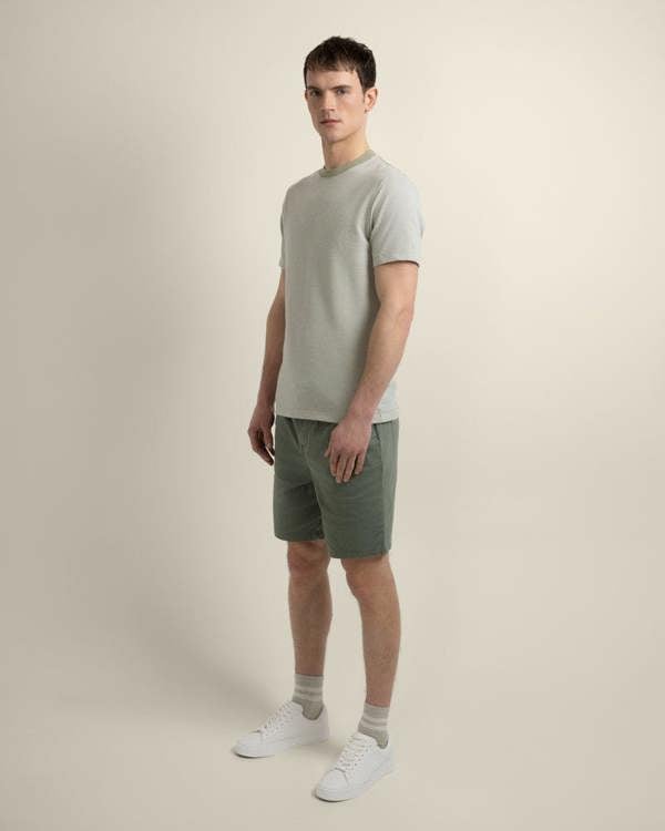 Larsson & Co Osvald - Jacquard Textured T-Shirt