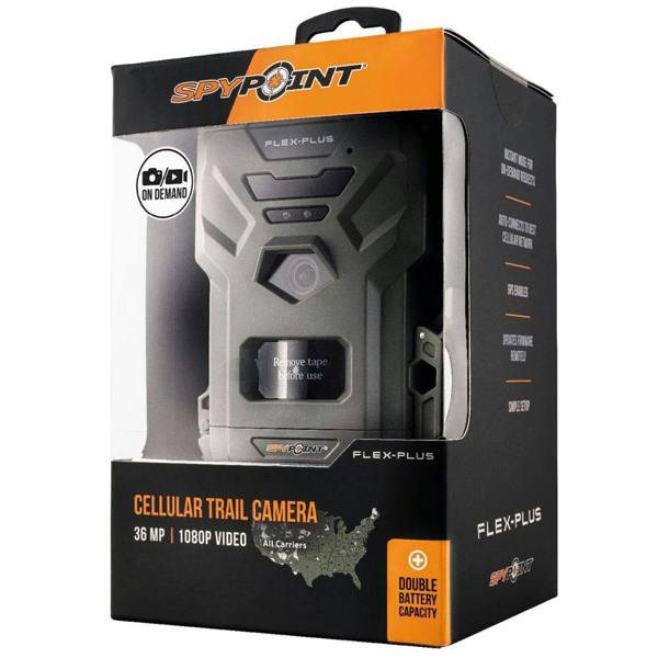 Spypoint Flex-Plus Cellular Trail Camera - Grey