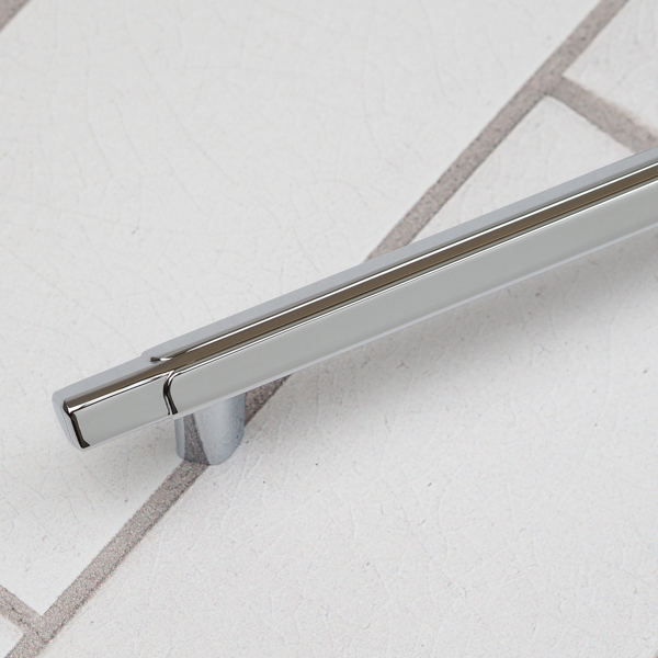 Handle & Home Polished Chrome Triangle T-Bars