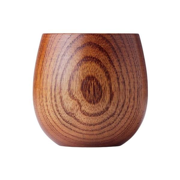 MidOcean Ovalis Oak 250ml Handleless Mug - Wood - 