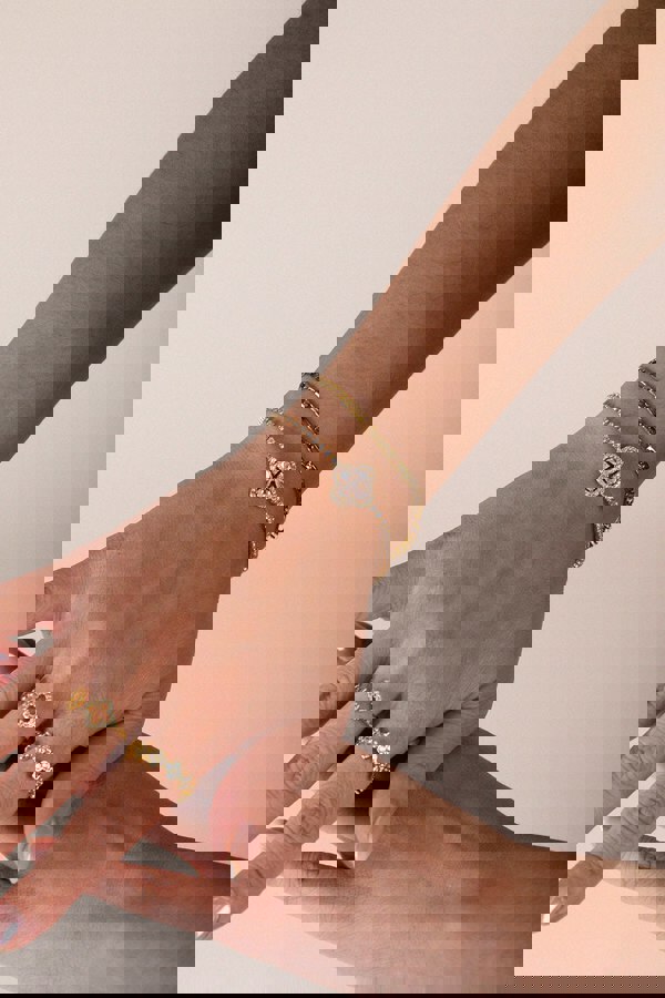 SVNX Chain Bracelet in Gold Colour