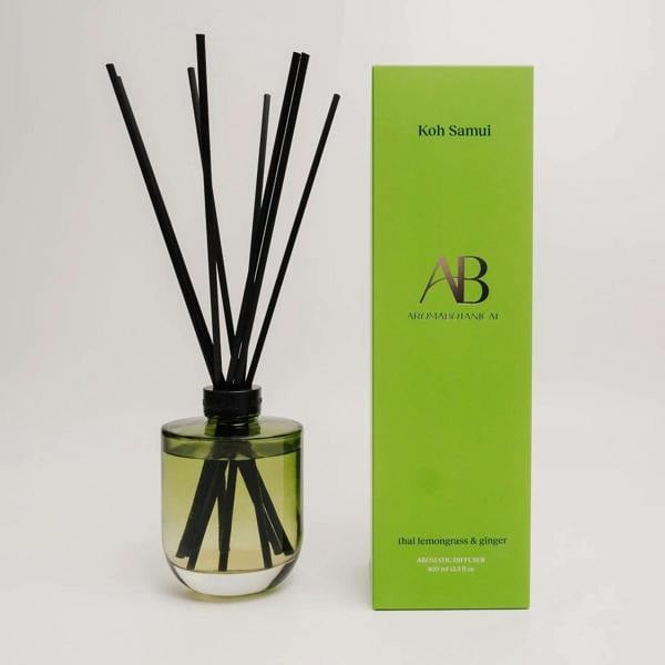 A lively blend of Thai lemongrass and warming ginger, crisp, clean, and subtly energising