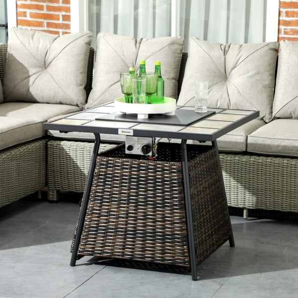 Rattan Fire Pit
