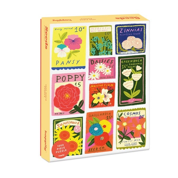 Happily Puzzles Seeds - 1,000 Piece Jigsaw Puzzle