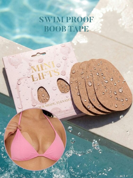 Perky Pear Mini Lifts Boob Tape- BEIGE-A-D Cups