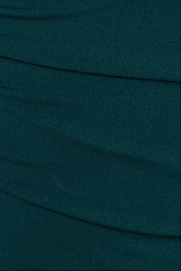 Bardot Pleated Maxi Dress - Emerald DR1092PLUS