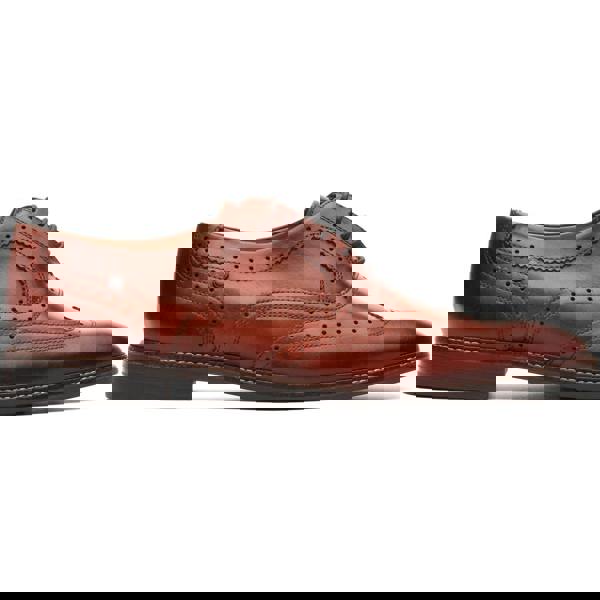 Base London Base London CLARENCE Mens Brogue Shoes Tan