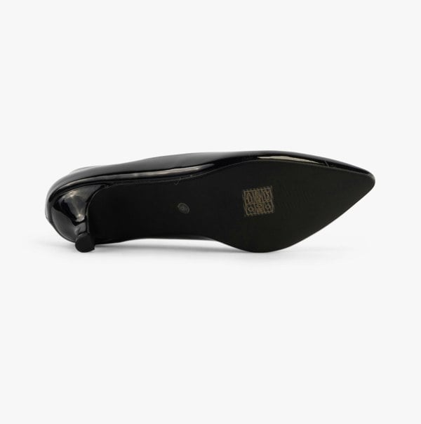 Comfort Plus TEXAS Womens Shoes Black - Patent