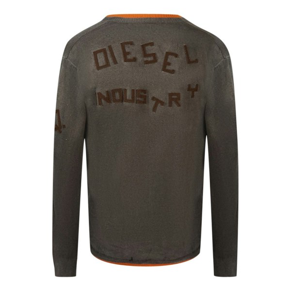 Diesel Keely Cardigan Hoodie - Brown