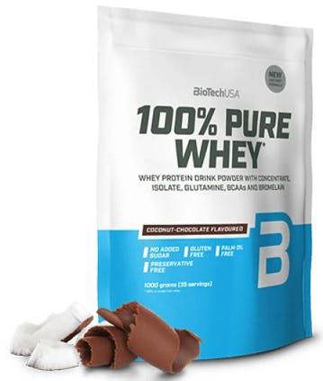 BioTechUSA 100% Pure Whey, Coconut Chocolate - 1000g
