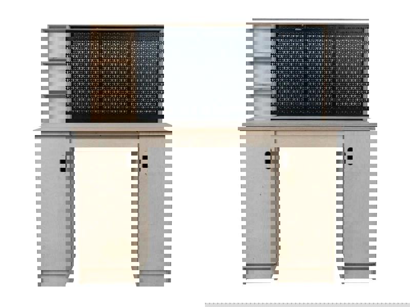 wooden cabinet workbench
