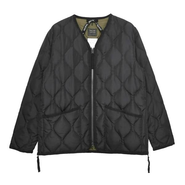TAION Military V Neck Ripstop Down Jacket