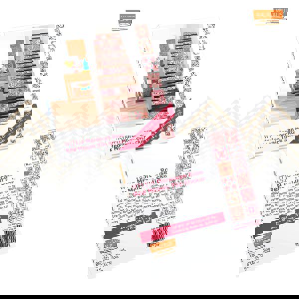 WT1518 - Moroccan Rose Red Mosaic Tile Sticker - 15 cm x 15 cm - 24 pcs