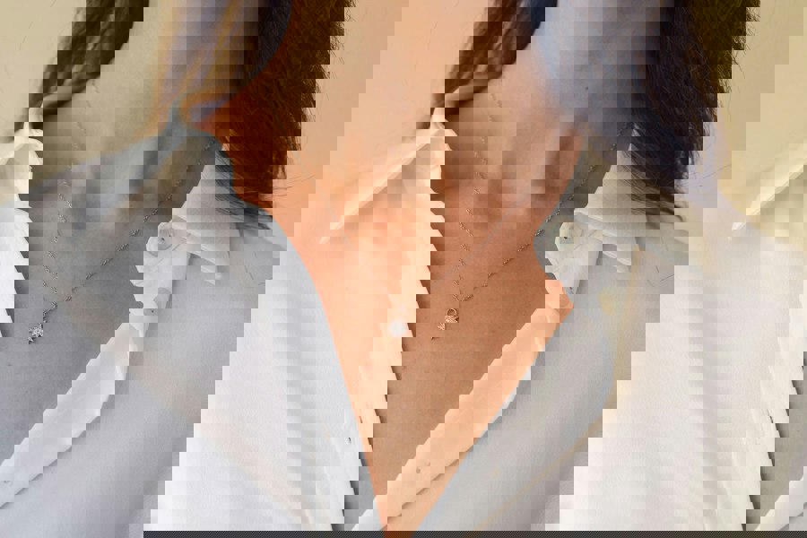 Gold Trip Celestial Star Necklace