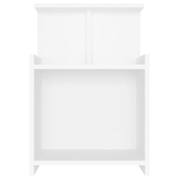 Berkfield Bed Cabinet White 40x35x60 cm Engineered Wood