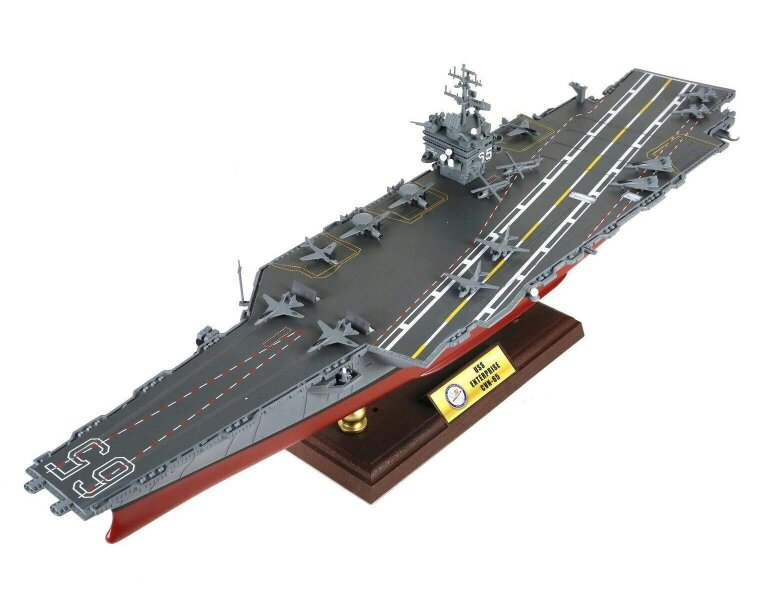 MCSlots Enterprise Class Aircraft Carrier Enterprise CVN-65 1:700 Forces of Valor FOV861007A