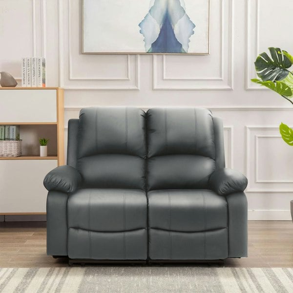 Comfy Living Milan Reclining Luxury Faux Leather Sofa Set - Indulge in the Ultimate Comfort and Style for Your Living Room